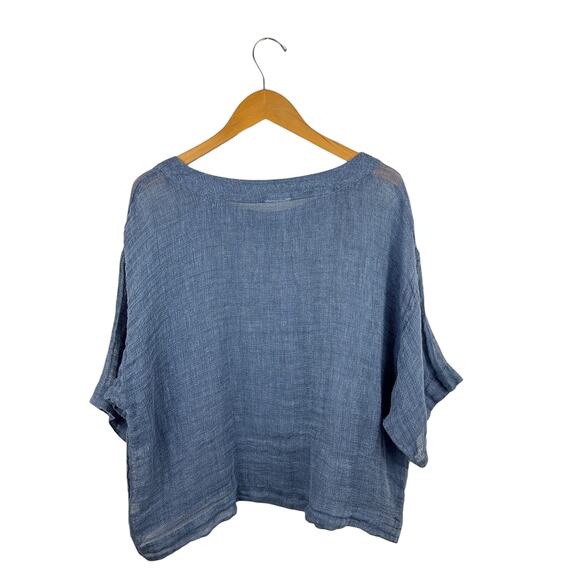 LOT of 3 J. Jill Gauze Linen Tops - Picture 10 of 12